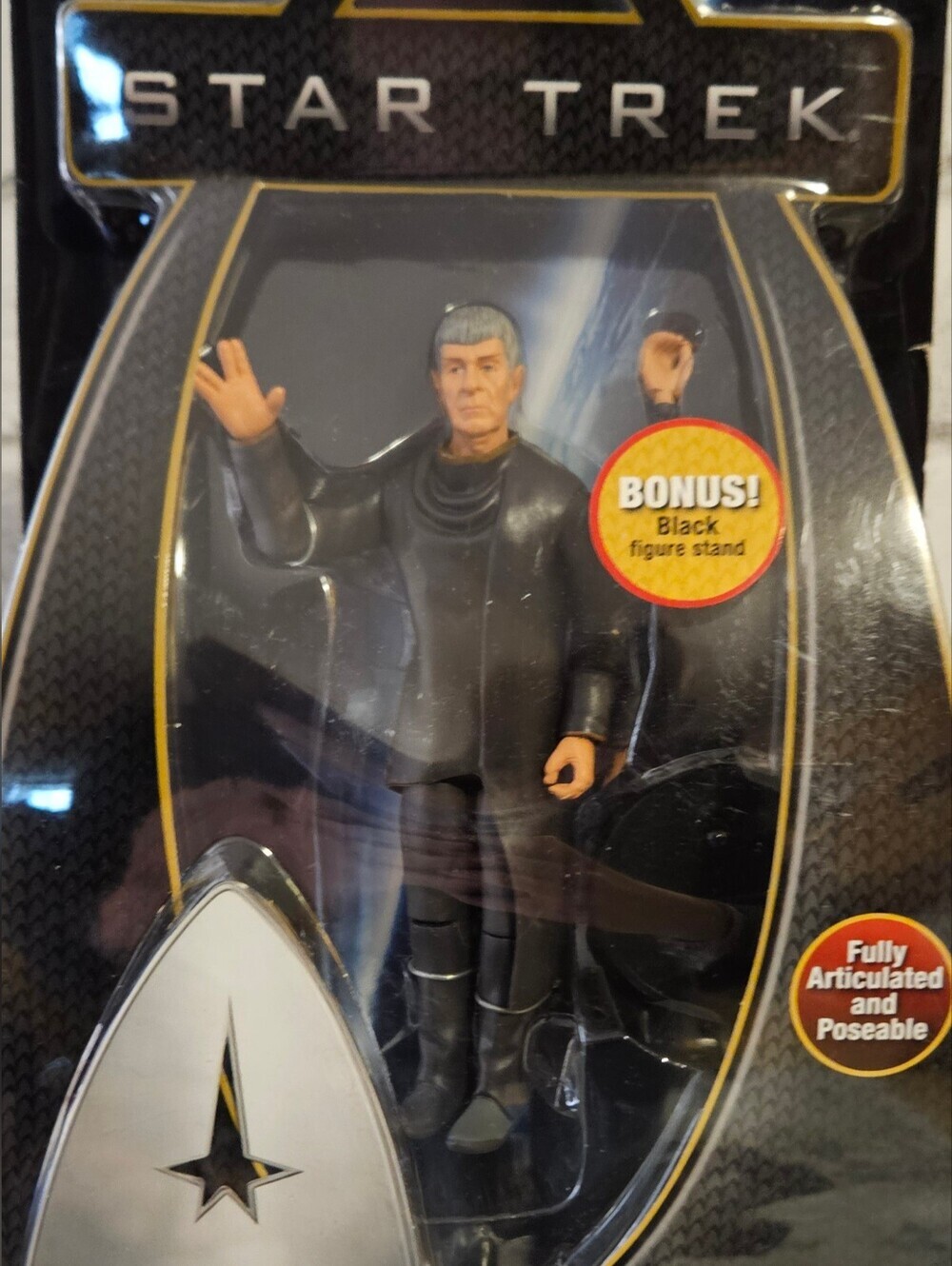 Star Trek Original Spock Warp Collection Action Figure NIB 2009 - Picture 4 of 9